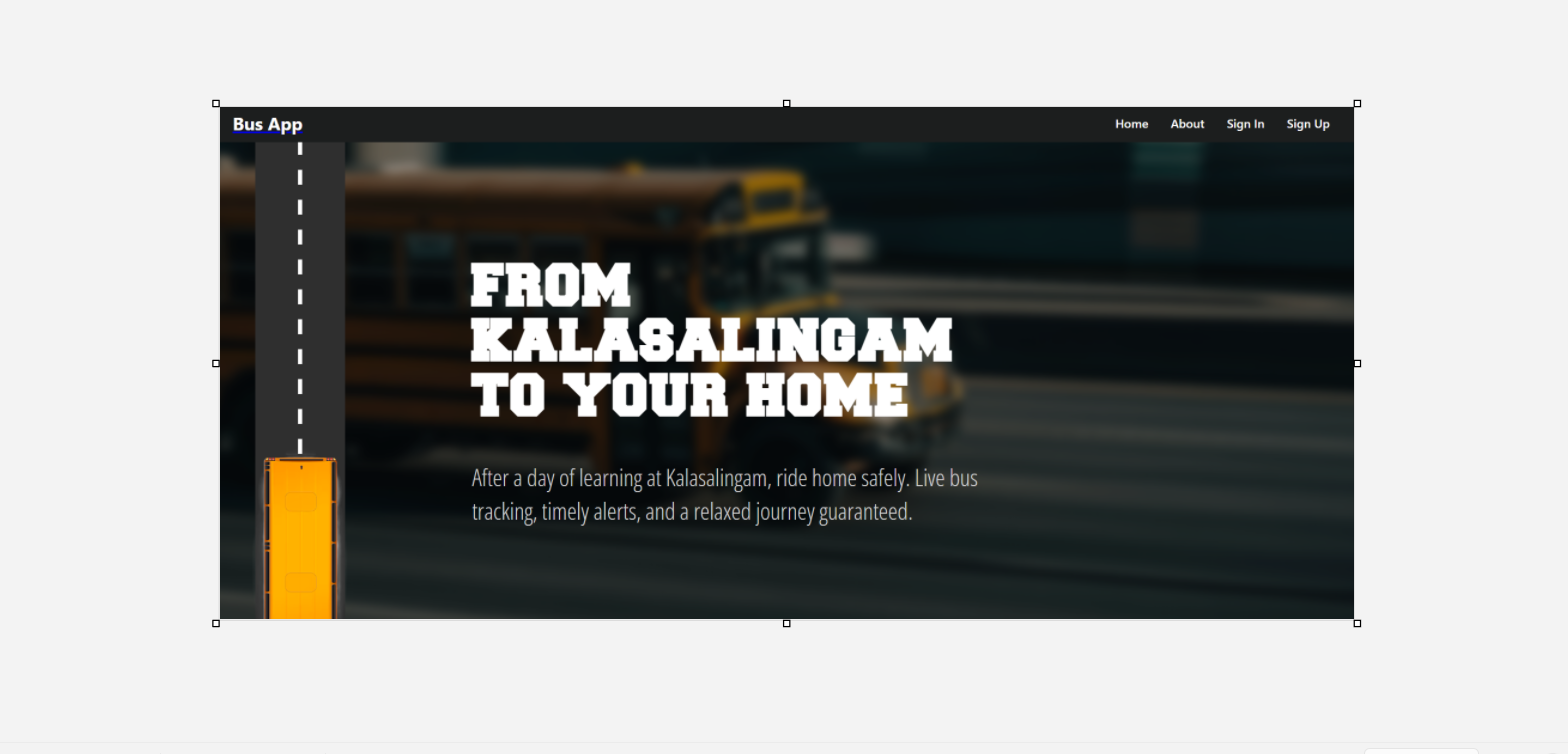 Smart Bus Tracking System